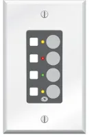 Symetrix ARC-EX4e Плата расширения с панелью вызова предустановок. Совместима с ARC-SW4e или ARC-K1e.