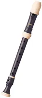 Soprano recorder Aulos Symphony 502B - Top of the line three-part soprano recorder with German fingering, fast response, refined and bright tone.