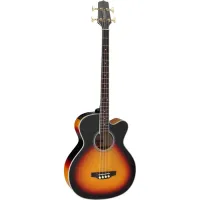 TAKAMINE GB72CE BSB электроакустическая бас-гитара, топ из массива ели, цвет санберст.