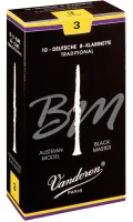 Black Master Traditional CR182T Трости для кларнета Vandoren 