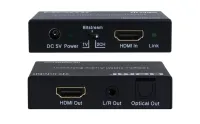 Деэмбеддер HDMI 4K60 Infobit [iTrans AD01] HDCP 2.2, RCA и оптический выход