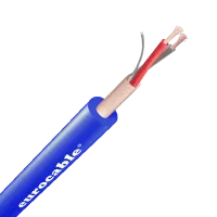Eurocable CVS LK02B6E - Микрофонный кабель, синий, 6 мм, медный экран