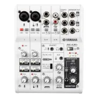 Yamaha ag06mk2 white  6-канальный микшер для потокового вещания с аудиоинтерфейсом usb, белый
