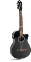 NAVARREZ NV162 BLACK 4/4 гитара электроакустическая классическая