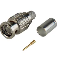 Canare BCP-D55UHD кабельный разъем BNC, обжимной, 75Ом, предназначен для кабелей L-5.5 CUHD