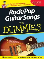 HAL LEONARD 00700845 GUITAR COLLECTION ROCK/POP GUITAR DUMMIES - сборник нот "Rock/Pop Guitar Songs for Dummies".Инструмент: электрогитара.Автор: Andrew DuBrock.Формат: мягкая обложка, 312 страниц