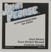 John Pearse 2900 струны для электрогитары .013, .017, .026w, .036, .046, .056, никелевая навивка