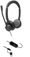 NEXUS 34, Дуо, HD звук, индикаторы, 2 микрофона, мягкое оголовье, USB C/A