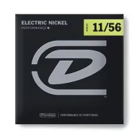 DEN1156 Performance+ Комплект струн для электрогитары, никелированные, Med/Ex Heavy, 11-56, Dunlop