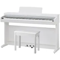 Kawai kdp120 w sale  цифровое пианино с банкеткой, 88 клавиш, механика rhc ii, 192 полифония, 15 тем