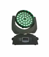 PL 540 WASH ZOOM UV Cветодиодный вращающийся прожектор "голова", 36x18W RGBWA+UV LED