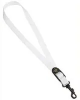 Saxophone strap Yanagisawa ST-W - Strap with the Yanagisawa label. White color