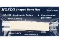 HSB-NM2 Верхний порожек для акустической гитары, кость, Hosco