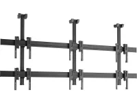 Vogels C2315 Black- Потолочное крепление для видеостены 2х3 из дисплеев 49–55'', макс. нагрузка 240 кг