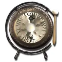 Paiste 1807 deco gong/ beater/ stand  7" гонг декоративный с подставкой и молоточком