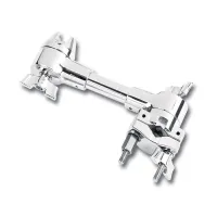 SM774 DogBone с SMMGM, дополнительное крепление с зажимом V типа и рым-болтом, служит для крепления дополнительных держателей к стойкам для тарелок, хромированное, бренд DW