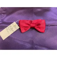 Mr.&Mrs.Bowtie Галстук-бабочка атлас, гранат, фикс