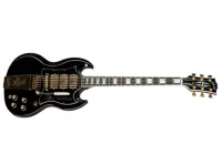 GIBSON CUSTOM SHOP Kirk Douglas Signature SG Ebony элекрогитара, цвет черный, в комплекте кейс