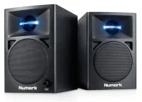 Numark N-Wave 360 - Акустическая система, 3’ НЧ драйвер, 1’ ВЧ драйвер, подсветка, 60 ватт в пиковой мощности,  RCA, 80–20,000 Hz