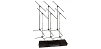 Ultimate Support JS-MCFB6PK набор из 6 микрофонных стоек "журавль" на треноге 99-163см + сумка
