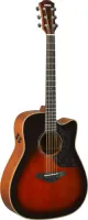Акустическая гитара со звукоснимателем Yamaha A3M Tobacco Brown Sunburst//ARE