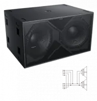 Audiocenter K-LA218 - Пассивный сабвуфер линейного массива