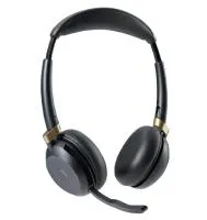 VT FLOW, Дуо, Hi-Fi звук, 30м Bluetooth, индикатор занятости, ANC, складная, чехол, Dongle