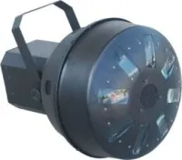 SPP008 UNIVERSE STAR Cветовой LED эффект цветных рисунков . Источник света: 224х5mm LED (R88, G48, B88), управление: DMX512 (4кан), звуковая активация, автоматический режим