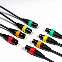 XLR-4C/CP микрофонный кабель с цветными кольцами Zoom