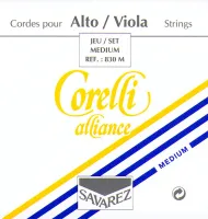 830M Corelli Alliance Комплект струн для альта, среднее натяжение, Savarez