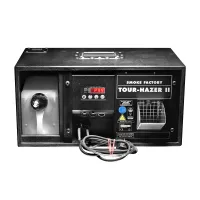 TOUR HAZER "BOXED"
                Профессиональный хейзер TOUR HAZER "BOXED", собранный с вентилятором 6000 л/мин, без кофра, мощность 1600W, управление плотностью дыма и скоростью вентилятора по DMX, низкий расход жидкости, компактный размер. Вес 12 кг.
