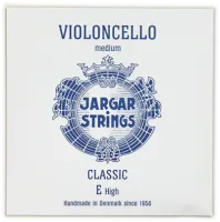Cello E0 string Jargar Classic Medium Blue 005 - Wound steel cello E0 string with warm, bright and powerful sound, medium tension