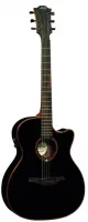 Гитара электроакустическая шестиструнная LAG T-100A CE-BLK