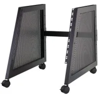 QUIK LOK RS510 наклонный напольный рэк на 10 приборов (на колесах) ,нижняя часть