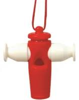 STAGG TTW-025 RD/WH (1 шт.) - 3-тональная свистулька (25 штук в коробке). Цвет: красно-белый