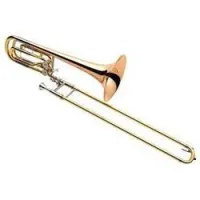 Yamaha YBL-620 GE  бас-тромбон Bb/ F/ EbandBb/ F/ D, off-set valves, D slide в компл. , Gold brass