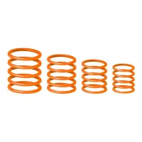 Gravity rp 5555 org 1 - набор универсальных резиновых колец для маркировки микрофонов, цвет оранжевый. в комплекте 5 x 15 мм, 5 x 20 мм, 5 x 25 мм, 5 x 30 мм