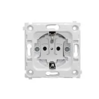Механизм розетки Schuko с заземлением на клеммах Donel R98 DA17700
