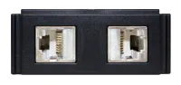 Модуль-вставка [FG563-04] AMX [HPX-N102-SRJ45] обеспечивает два экранированных соединения RJ-45 с HydraPort 600, 900 или 1200