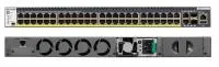 Kramer [m4300-52g-poe+(1000w-psu)] управляемый сетевой коммутатор netgear; 48 портов 1g poe+, 2 порта 10gbase-t и 2 порта sfp+ layer 3, блок питания 1000 вт