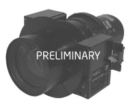 NEC NP9LS12ZM1 - Короткофокусный объектив