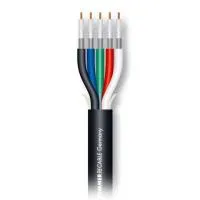 SC-TRANSIT 5 видеокабель 0,6/2,8 (мультикор), RGBHV, 75 Ом, чёрный Sommer Cable