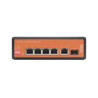 WI-PS206GF-I Промышленный неуправляемый PoE коммутатор 4FE+1GE+1SFP