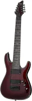 SCHECTER HELLRAISER C-8 BCH - 8 струнная электрогитара, 24 лада, корпус: красное дерево с топом из волнистого клёна, гриф: красное дерево, 3 куска, накладка палиснадр, вклееный, звукосниматели: HH, EMG 808, регулировки: громкость (push-pull), громкость (p