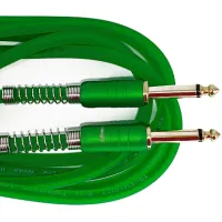 True magic TEJ017/9M Кабель инструментальный  Jack 6.3 - Jack 6.3,  моно, 9м, 6.5мм, зеленый