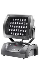 DELTA 8-B CT FULL WHITE SPOT lens Black  Архитектурный прожектор WASH, 36 x Full White LEDs, 16128 Lum, оптика 10 ‘, DMX 512, 250 Вт, IP65, 511*459*311 mm, 18 kg