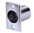 Soundking ca210(5p) sale  панельный разъем xlr male 5 контактов, сталь