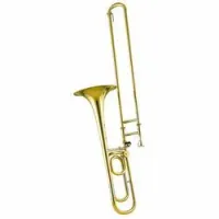 Amati AVT 373S-O  тромбон помповый Bb, посеребр. , long model, растр. 200мм