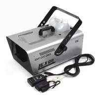 LM50020 Генератор снега 1200W, управление DMX 512. Производительность 60 куб. м., регулировка выходного объема, емкость 5 литров. Вес 11 кг. В комплекте проводной пульт управления и радиобрелок.