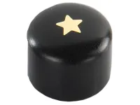 Switch handle Acura GP-FEB16 - Ebony handle with gold star brass inlay for electric guitar